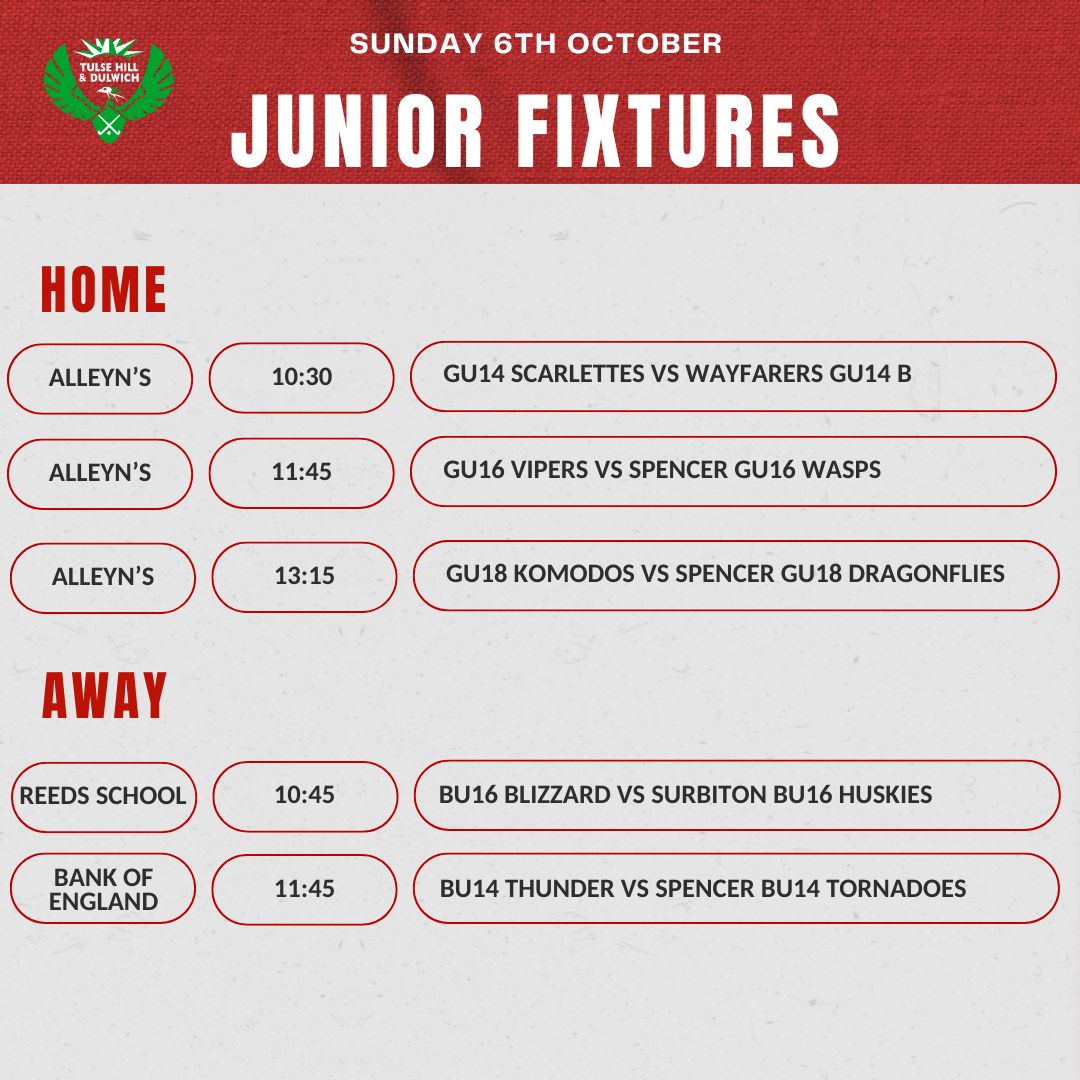 JNR FIXTURES