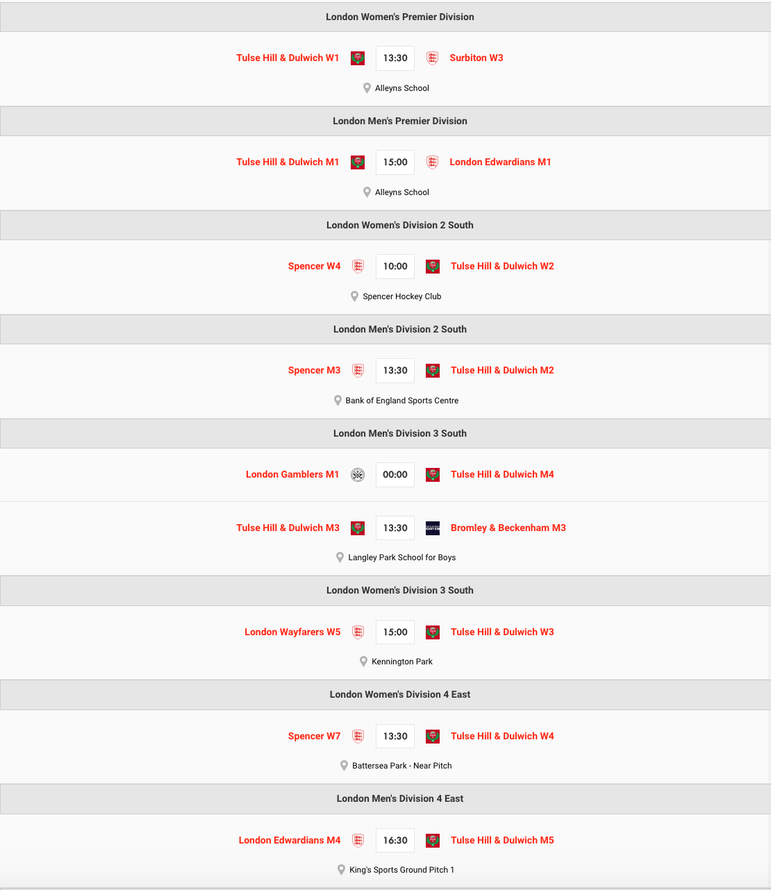 Fixtures