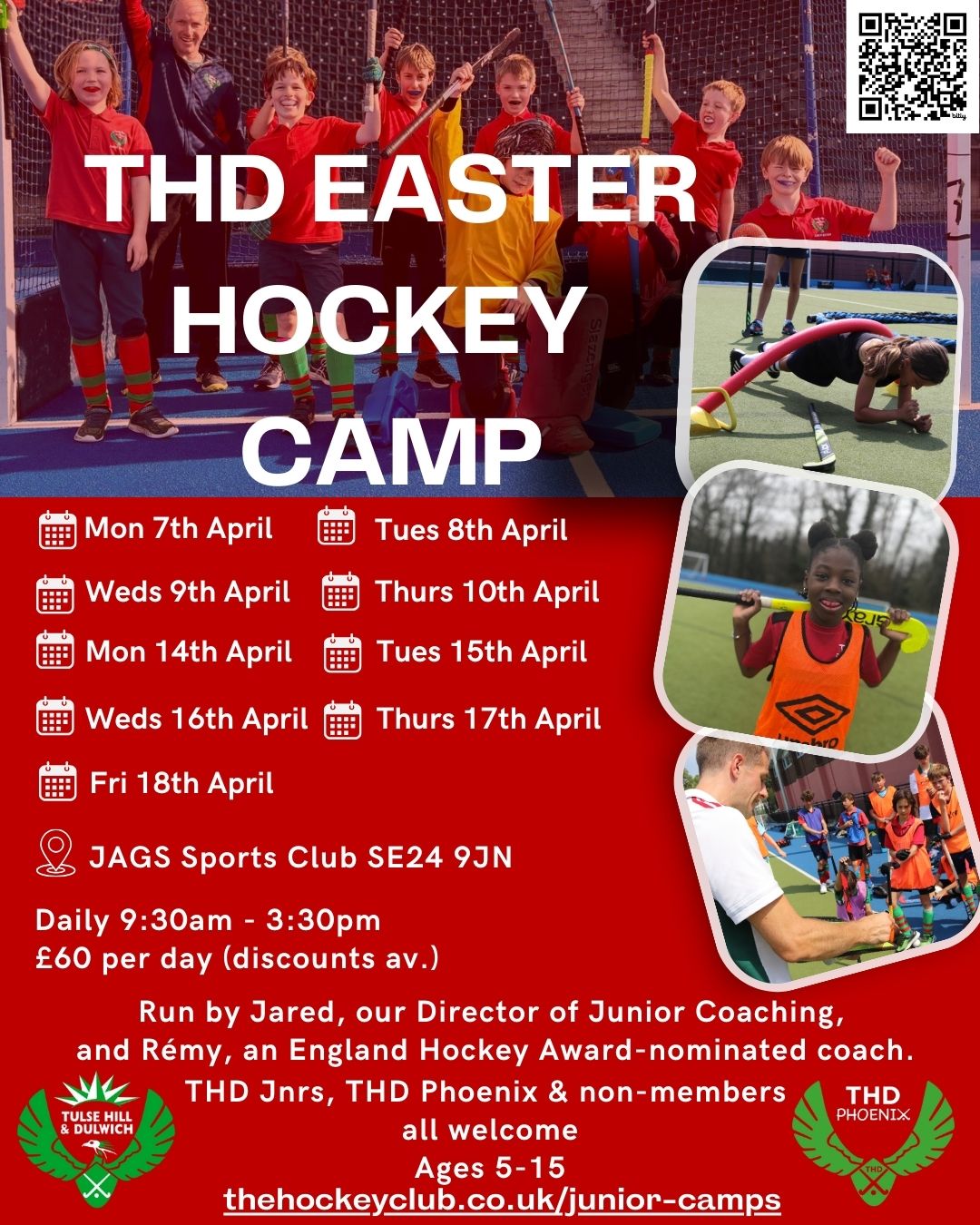 THD Junior Easter Camp